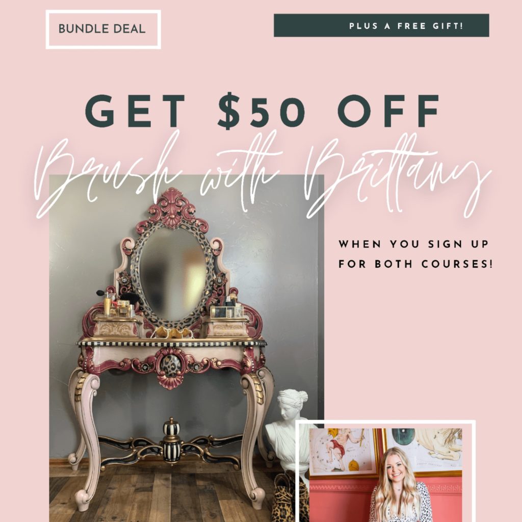 Brush with Brittany - 2 COURSE BUNDLE DEAL | Brush with Brittany